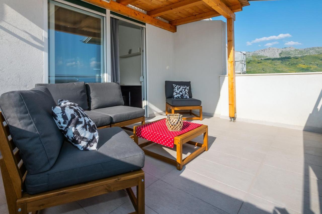 Sunny Apartments Stobrec Bagian luar foto